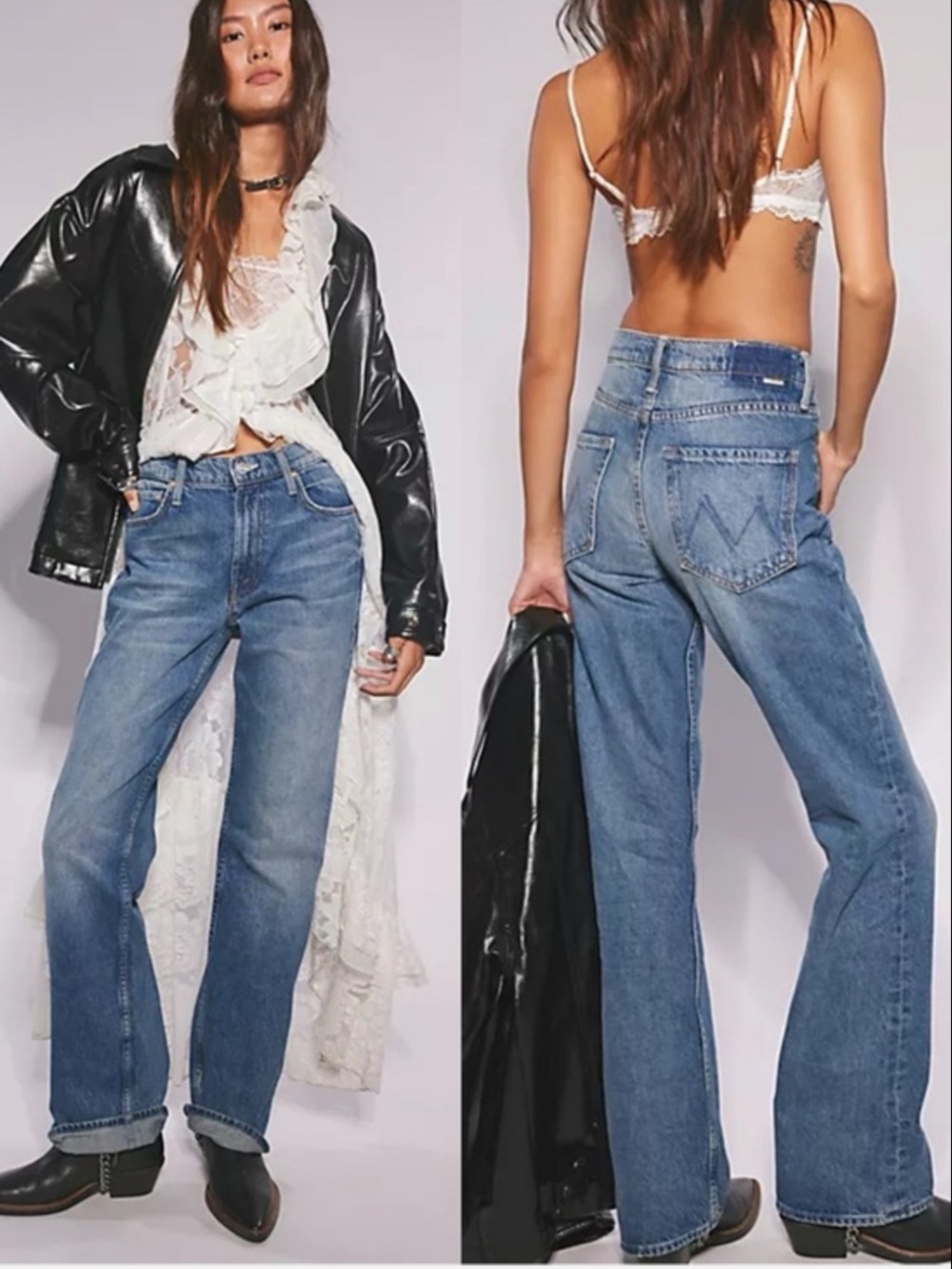 MOTHER SUPERIOR Jeans Reifler After Blue Size 24 - Picture 12 of 12